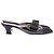 Mule Chanel in pelle nera Nero - vista 4