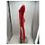 Autre Marque Langes Spitzenkleid Rot - Ansicht 3