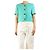 Dior Green cropped wool-blend jacket - size UK 10