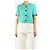 Dior Green cropped wool-blend jacket - size UK 10 - view 3