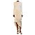Maje Strickkleid aus Rippstrick-Crochet in Creme - Größe XS Roh