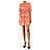 Self portrait Mini-Kleid mit orangefarbenem Blumendruck - Größe UK 6 - Ansicht 3