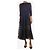 Autre Marque Dunkelblaues Kleid mit Polka Dots - Größe XXS - Ansicht 3