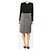 Louis Vuitton Falda midi plateada con adornos - talla UK 10 Plata - vista 2