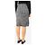 Louis Vuitton Falda midi plateada con adornos - talla UK 10 Plata - vista 3