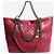 Chanel Tote de piel de cordero morado 2014 Shopping in Chains Púrpura - vista 2