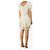Chanel Minivestido de tweed blanco - talla UK 14 - vista 2