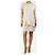 Chanel Minivestido de tweed blanco - talla UK 14 - vista 5