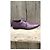 Double Prada Mocassins de Couro Roxo com Fivela Dupla - vista 10