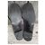 Double Prada Mocassins de Couro Roxo com Fivela Dupla - vista 6