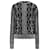 Saint Laurent Paris Wollpullover mit Kristallbesatz Schwarz