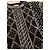Saint Laurent Paris Wollpullover mit Kristallbesatz Schwarz - Ansicht 8
