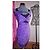 Maje violettes Bodycon-Kleid Lila - Ansicht 3