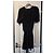 Zadig & Voltaire Vestido Negro de Viscosa - vista 10