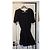 Zadig & Voltaire Vestido Negro de Viscosa - vista 2