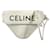 Céline Borsa a tracolla Celine Logo Triangle Pouch Nero Bianco