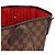 Borsa Tote Louis Vuitton Neverfull MM Damier Marrone Damier ebene - vista 9