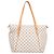 Borsa Tote Louis Vuitton Totally MM Damier Azur Bianco Multicolore