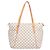 Borsa Tote Louis Vuitton Totally MM Damier Azur Bianco Multicolore - vista 3