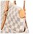 Borsa Tote Louis Vuitton Totally MM Damier Azur Bianco Multicolore - vista 9