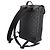 Zaino Louis Vuitton Saumur Monogram Eclipse Marrone Nero Monogramma - vista 10