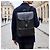 Zaino Louis Vuitton Saumur Monogram Eclipse Marrone Nero Monogramma - vista 11