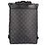 Zaino Louis Vuitton Saumur Monogram Eclipse Marrone Nero Monogramma - vista 3