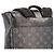 Zaino Louis Vuitton Saumur Monogram Eclipse Marrone Nero Monogramma - vista 8