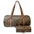 Borsa Louis Vuitton Old Papillon 30 Marrone Monogramma