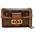 Borsa a Spalla Portefeuille Dauphine Louis Vuitton Marrone Monogramma