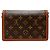 Borsa a Spalla Portefeuille Dauphine Louis Vuitton Marrone Monogramma - vista 2