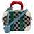 Borsa Louis Vuitton Valisette BB Marrone Multicolore Damier ebene