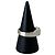 Anello Cartier Tank Moonstone - vista 4