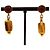 Timeless Orecchini Chanel Vintage Gripoix Swing D'oro