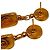 Timeless Orecchini Chanel Vintage Gripoix Swing D'oro - vista 10