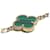 Van Cleef & Arpels Vintage Alhambra Armband aus 18K Gelbgold, Malachit und Diamanten Golden Grün  - Ansicht 4