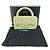 Chanel Vintage CC Coco Mark Logo Handtasche Grün - Ansicht 17
