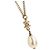 Collana a catena con perle e logo Coco di Chanel D'oro - vista 2