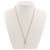 Collana a catena con perle e logo Coco di Chanel D'oro - vista 5