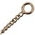 Collana a catena con perle e logo Coco di Chanel D'oro - vista 9