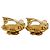 Orecchini a clip Chanel Vintage Coco Mark D'oro - vista 6