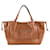 Céline Borsa Celine Small Cabas Drawstring Cuire Triomphe Marrone - vista 2
