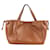 Céline Borsa Celine Small Cabas Drawstring Cuire Triomphe Marrone - vista 3