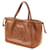 Céline Borsa Celine Small Cabas Drawstring Cuire Triomphe Marrone - vista 8