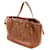 Céline Borsa Celine Small Cabas Drawstring Cuire Triomphe Marrone - vista 9