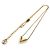 Collana Louis Vuitton Essential V Metal D'oro - vista 10
