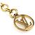 Collana Louis Vuitton Essential V Metal D'oro - vista 6