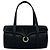 Mini borsa Boston Loewe in pelle nera Nero