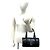 Mini borsa Boston Loewe in pelle nera Nero - vista 2