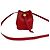 Mini borsa a tracolla in pelle rossa Christian Dior Rosso